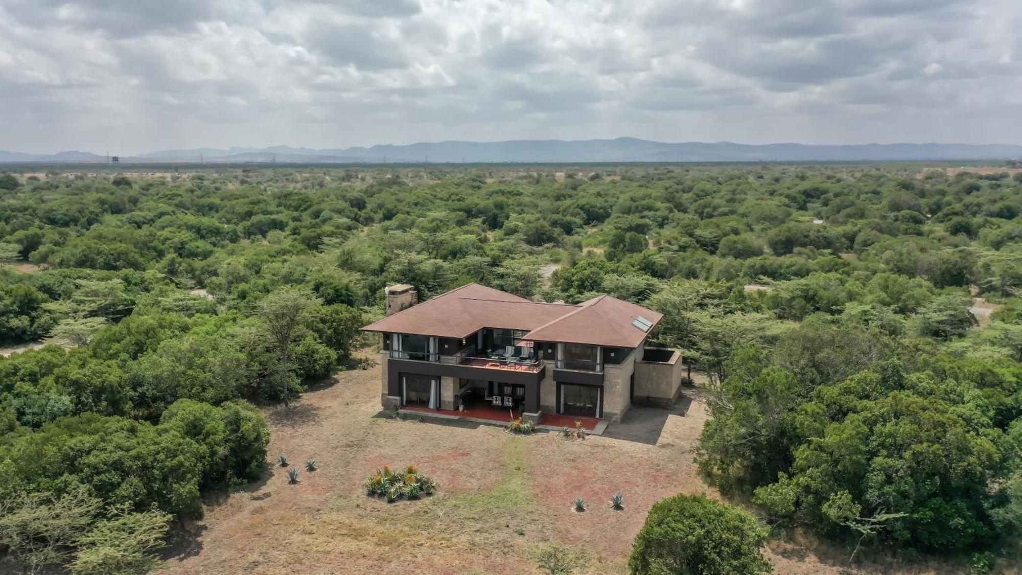 Вилла Ol Pejeta Mansion Наньюки Экстерьер фото
